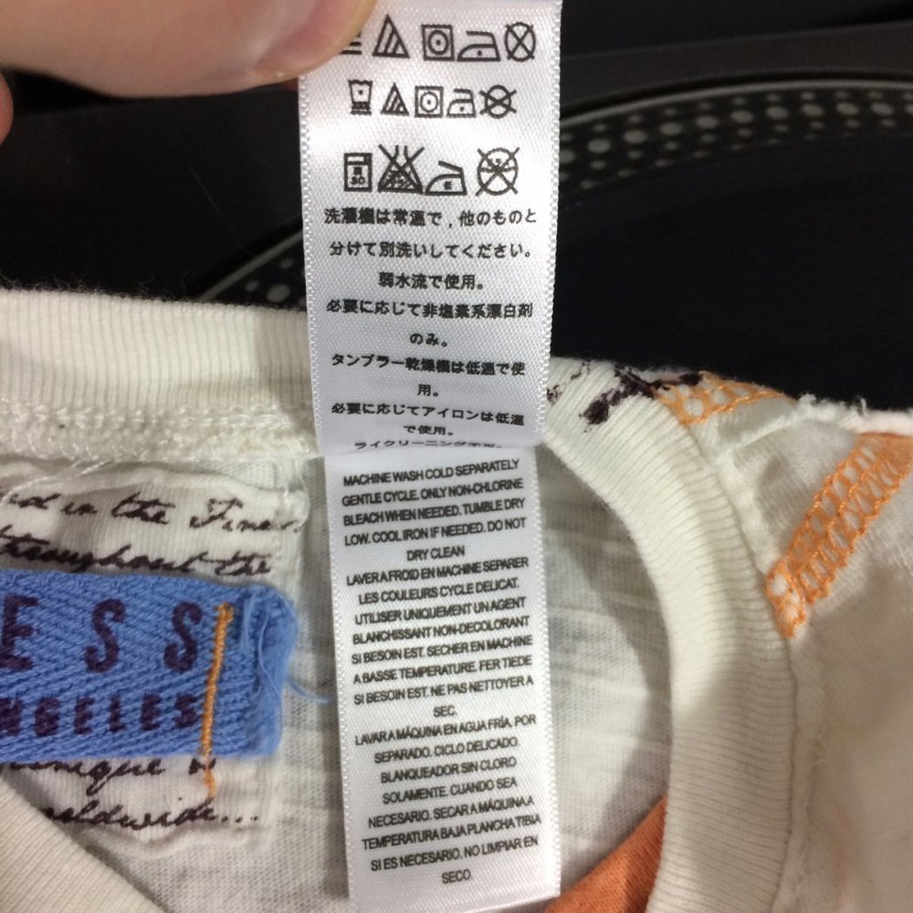 Guess Baby 12M Graphic Vneck Short Sleeve Tshirt - Picture 5 of 8